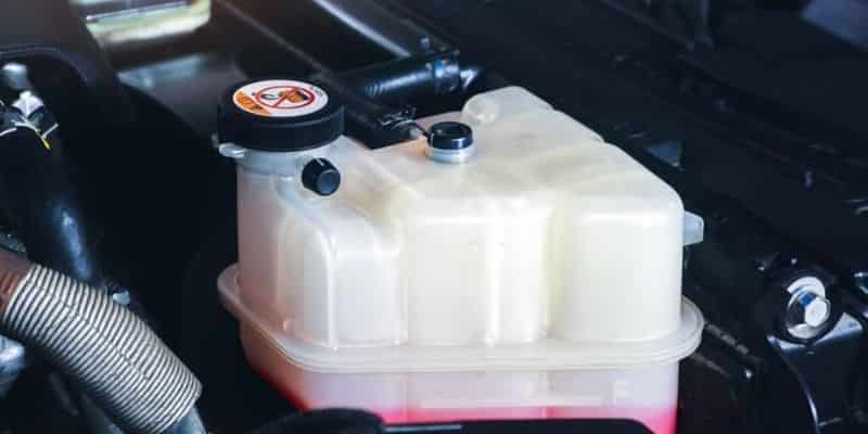 what causes antifreeze to be low