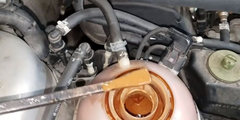 brown coolant